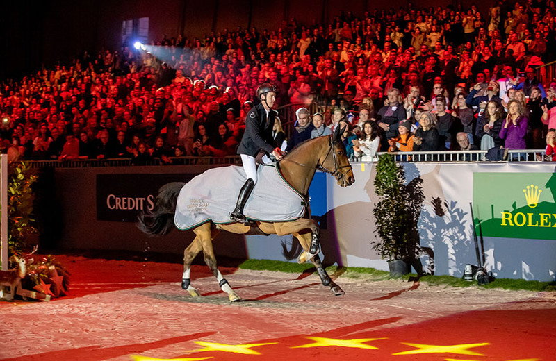 Sanctos avec Scott Brash (© Dirk Caremans)