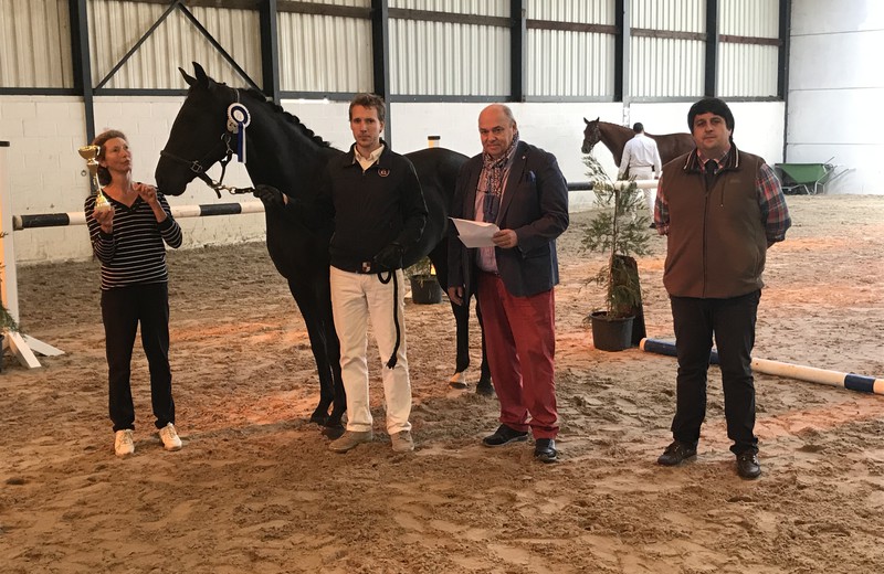 Une journée entièrement dédiée au dressage sous l'égide du SBS (coll.privée)