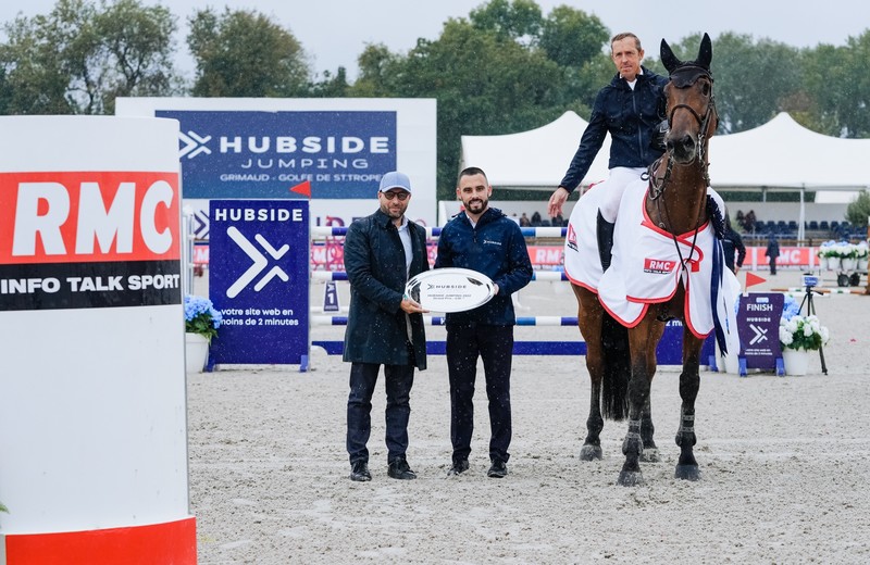 Victoire en GP pour Ryk Emeryck et INOUI DU SEIGNEUR (Jenson van't Meulenhof x Aganix du Seigneur) (photo: Hubside Jumping)