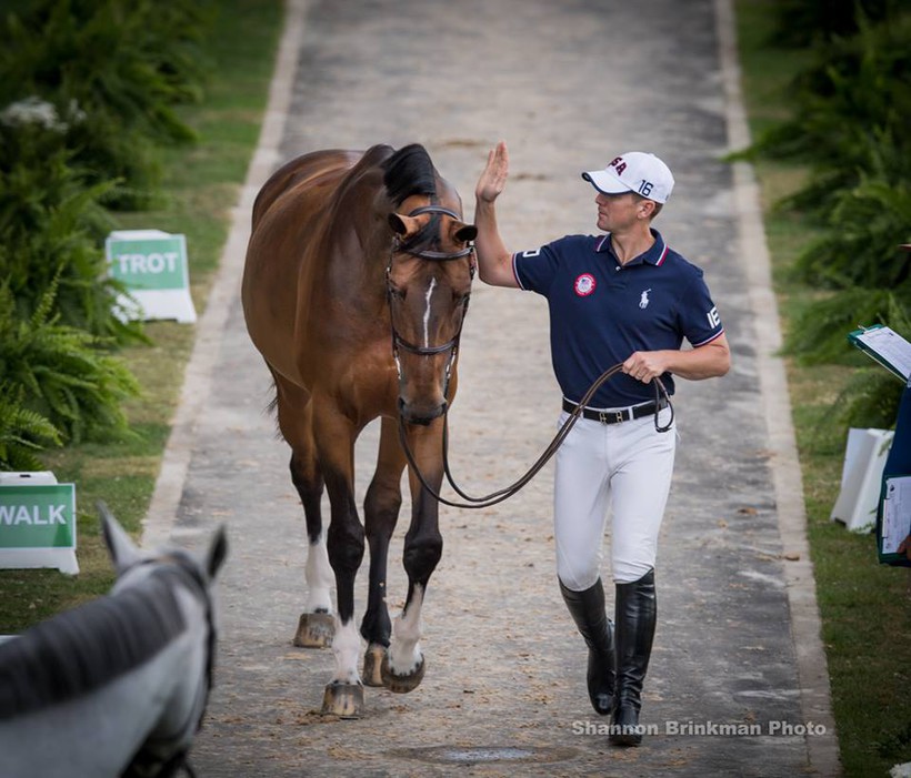 AZUR GARDEN’S HORSES (E.O.) (Thunder van de Zuuthoeve/Sir Lui – naisseur: N. Beaufort à B-8600 Pervijze) et McLain Ward (photo archives)