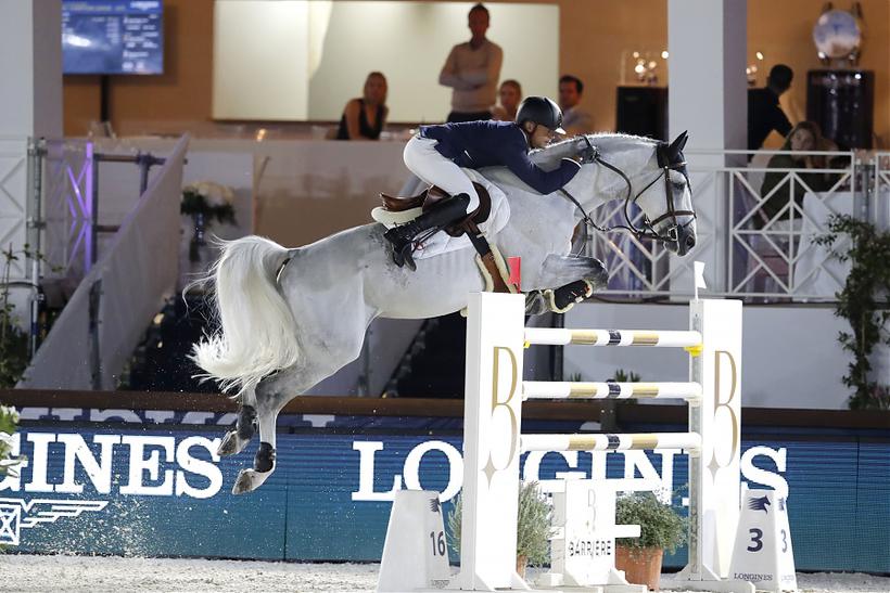 GARFIELD DE TIJI DES TEMPLIERS (Quasimodo Z/Goldspring de Lauzelle), étalon approuvé à la monte par le SBS, monté par Jérôme Guéry (BEL) (Photo (c) LGCT/S. Grasso)