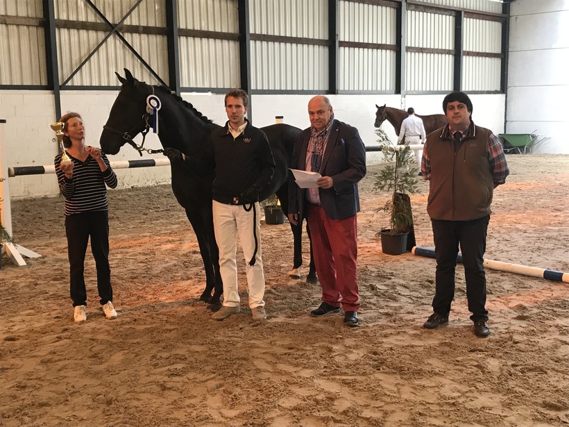 Une journée entièrement dédiée au dressage sous l'égide du SBS (coll.privée)