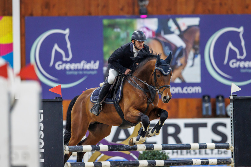 LINKIN PARK G&G et Gert Geeroms, Lannoo Belgian Stallion Competition, Azelhof 2022 (Dirk Caremans)