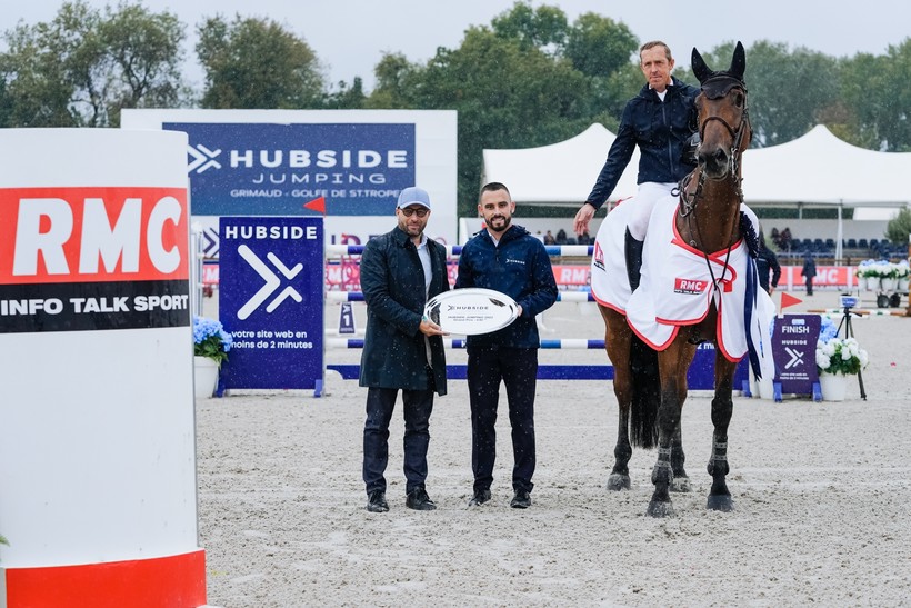 Victoire en GP pour Ryk Emeryck et INOUI DU SEIGNEUR (Jenson van't Meulenhof x Aganix du Seigneur) (photo: Hubside Jumping)